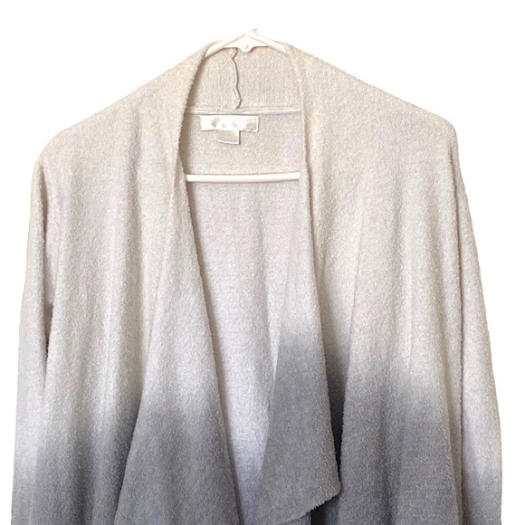 Barefoot Dreams Bamboo Chic Lite Calypso Knit Ombre Cardigan, Size S/M - Picture 6 of 12